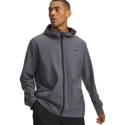 Under Armour Unstoppable Woven Trainingspak Donkergrijs Zwart