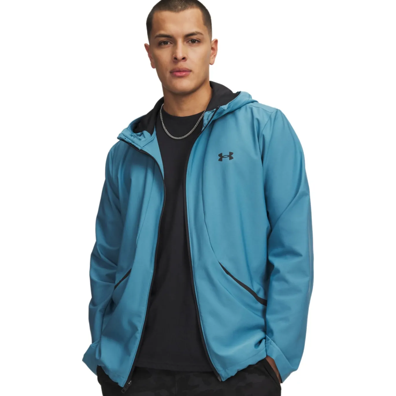 Under Armour Unstoppable Woven Trainingspak Full-Zip Blauw Zwart