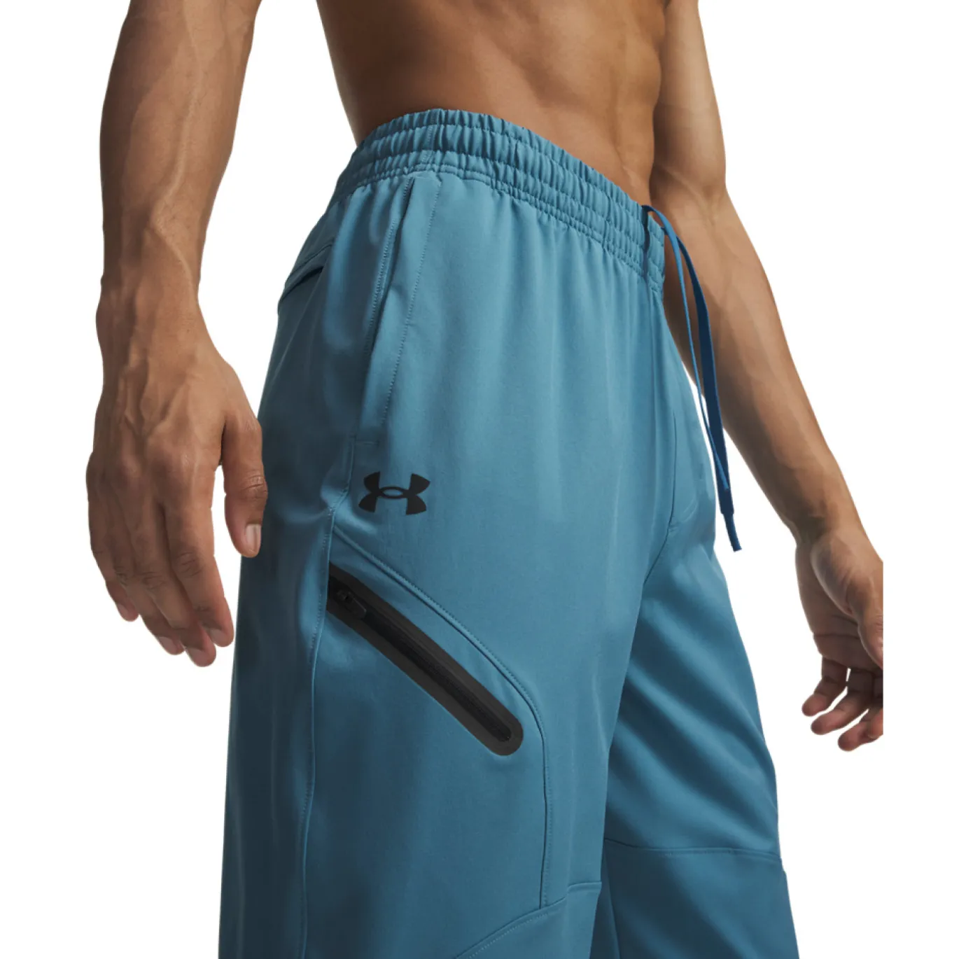 Under Armour Unstoppable Woven Trainingspak Full-Zip Blauw Zwart