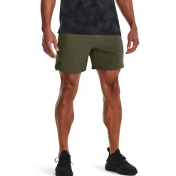 Under Armour Vanish Trainingsbroekje Woven Olijfgroen Zwart