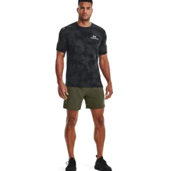 Under Armour Vanish Trainingsbroekje Woven Olijfgroen Zwart