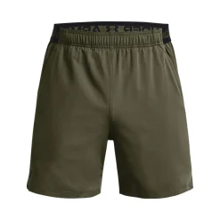 Under Armour Vanish Trainingsbroekje Woven Olijfgroen Zwart