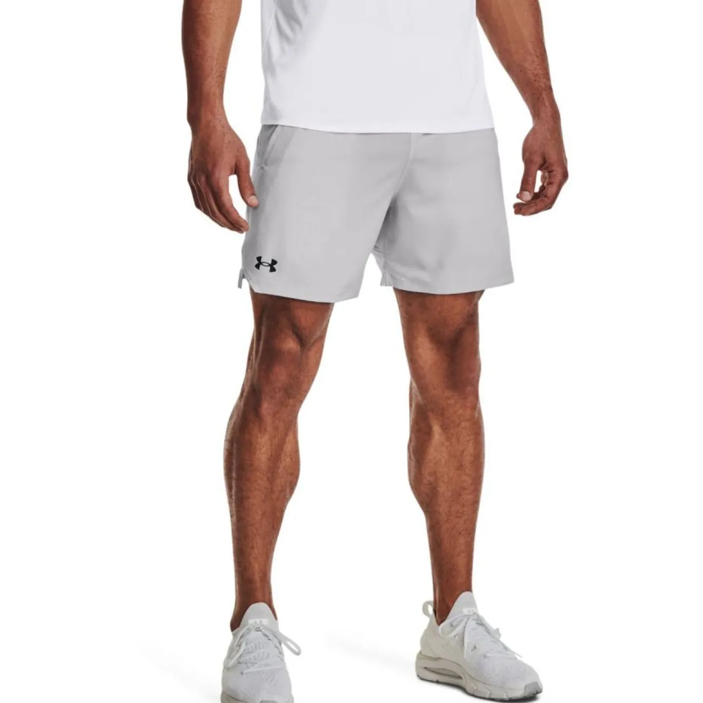 Under Armour Vanish Trainingsbroekje Woven Grijs Zwart