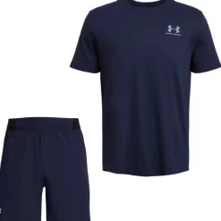 Under Armour Vanish Woven Left Chest Logo Zomerset Donkerblauw Lichtblauw