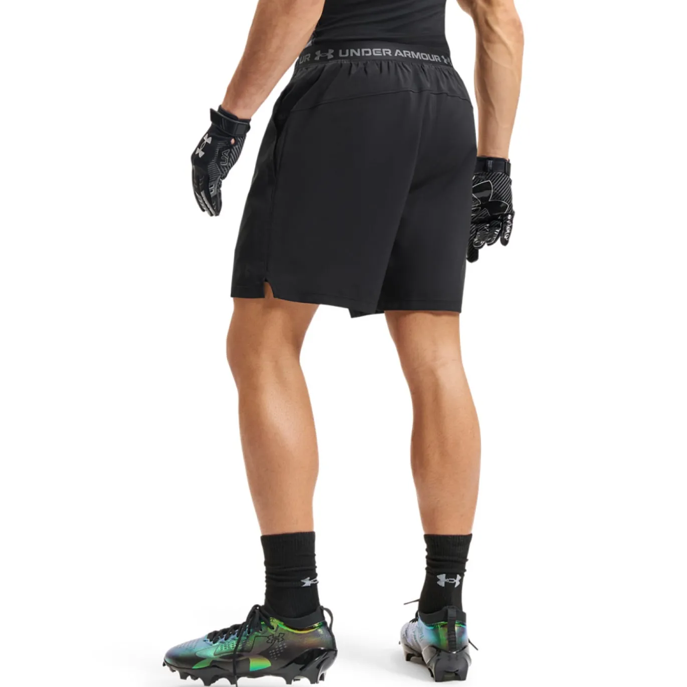Under Armour Vanish Woven Seamless Trainingsset Zwart Donkergrijs