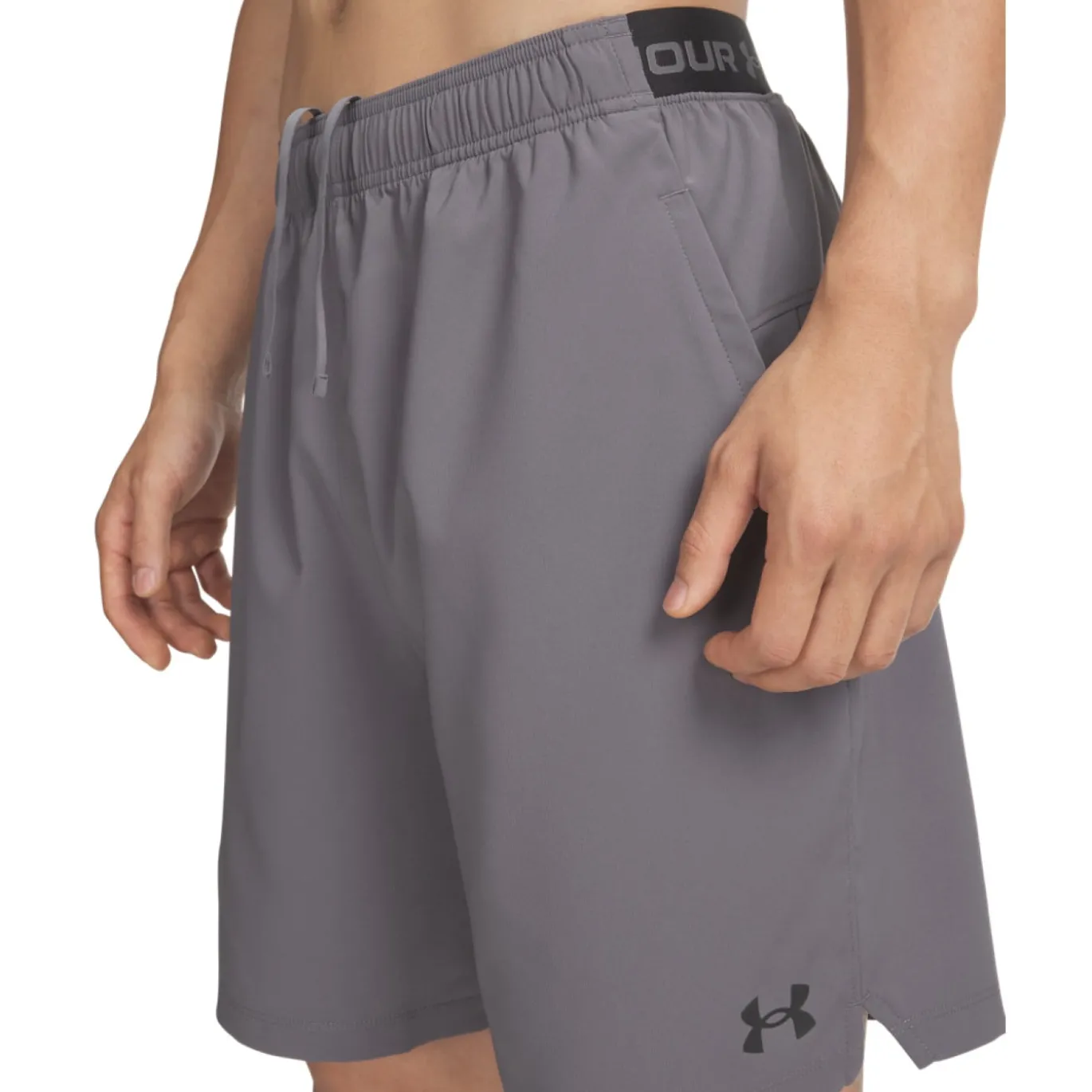 Under Armour Vanish Woven Trainingsset Donkergrijs Zwart