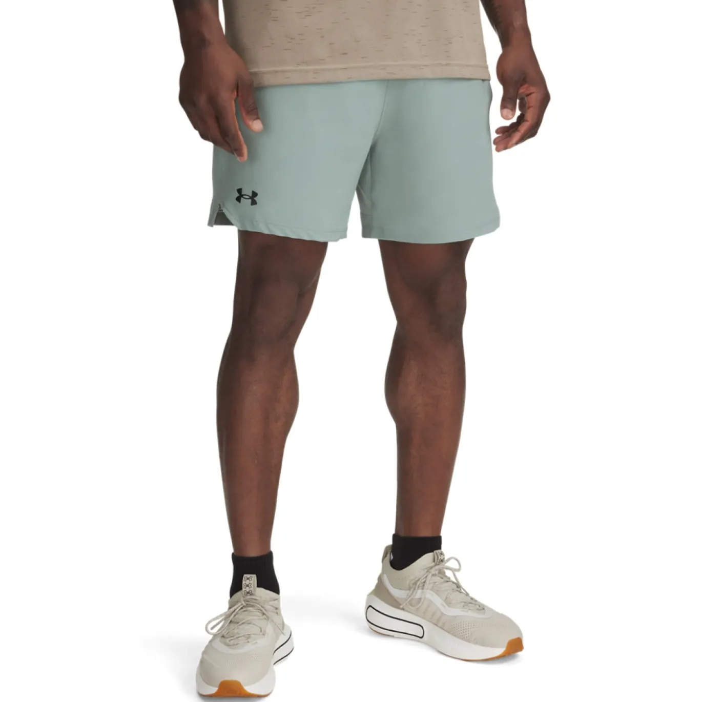 Under Armour Vanish Woven Trainingsbroekje Lichtgroen Zwart
