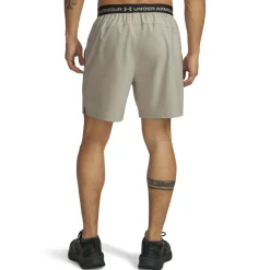 Under Armour Vanish Woven 2.0 Trainingsbroekje Beige Zwart