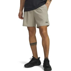 Under Armour Vanish Woven 2.0 Trainingsbroekje Beige Zwart