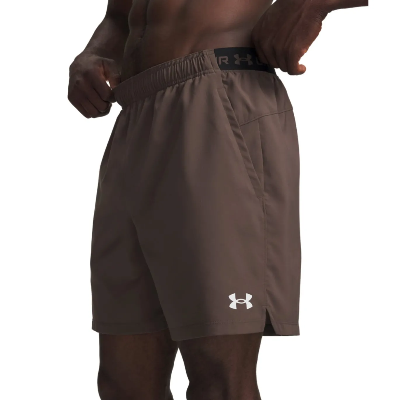 Under Armour Vanish Woven 2.0 Trainingsbroekje Donkerbruin Beige