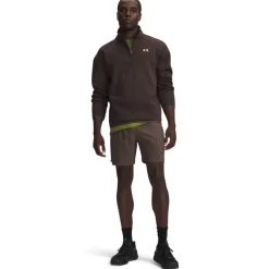 Under Armour Vanish Woven 2.0 Trainingsbroekje Donkerbruin Beige