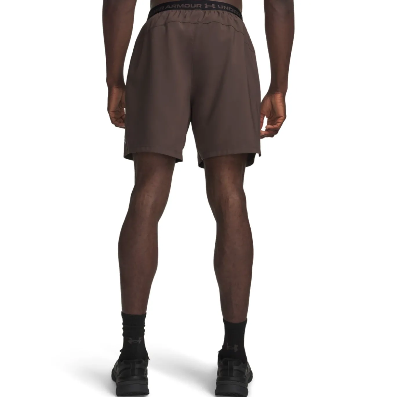 Under Armour Vanish Woven 2.0 Trainingsbroekje Donkerbruin Beige