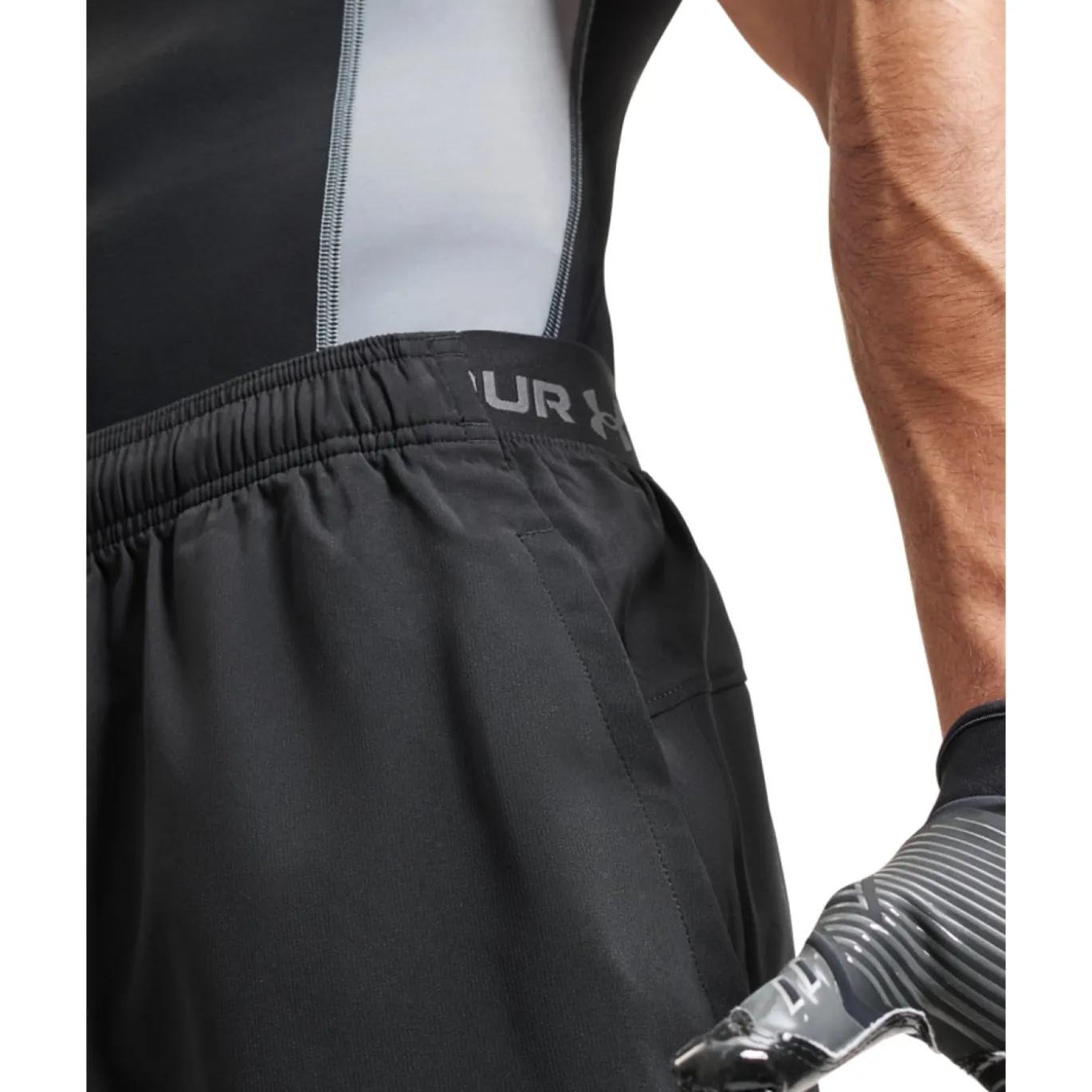 Under Armour Vanish Woven 2.0 Trainingsbroekje Zwart Donkergrijs