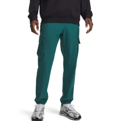 Under Armour Vibe Woven Cargo Broek Donkergroen Zwart