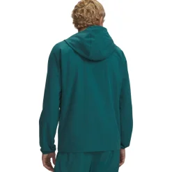 Under Armour Vibe Woven Windbreaker Donkergroen Zwart