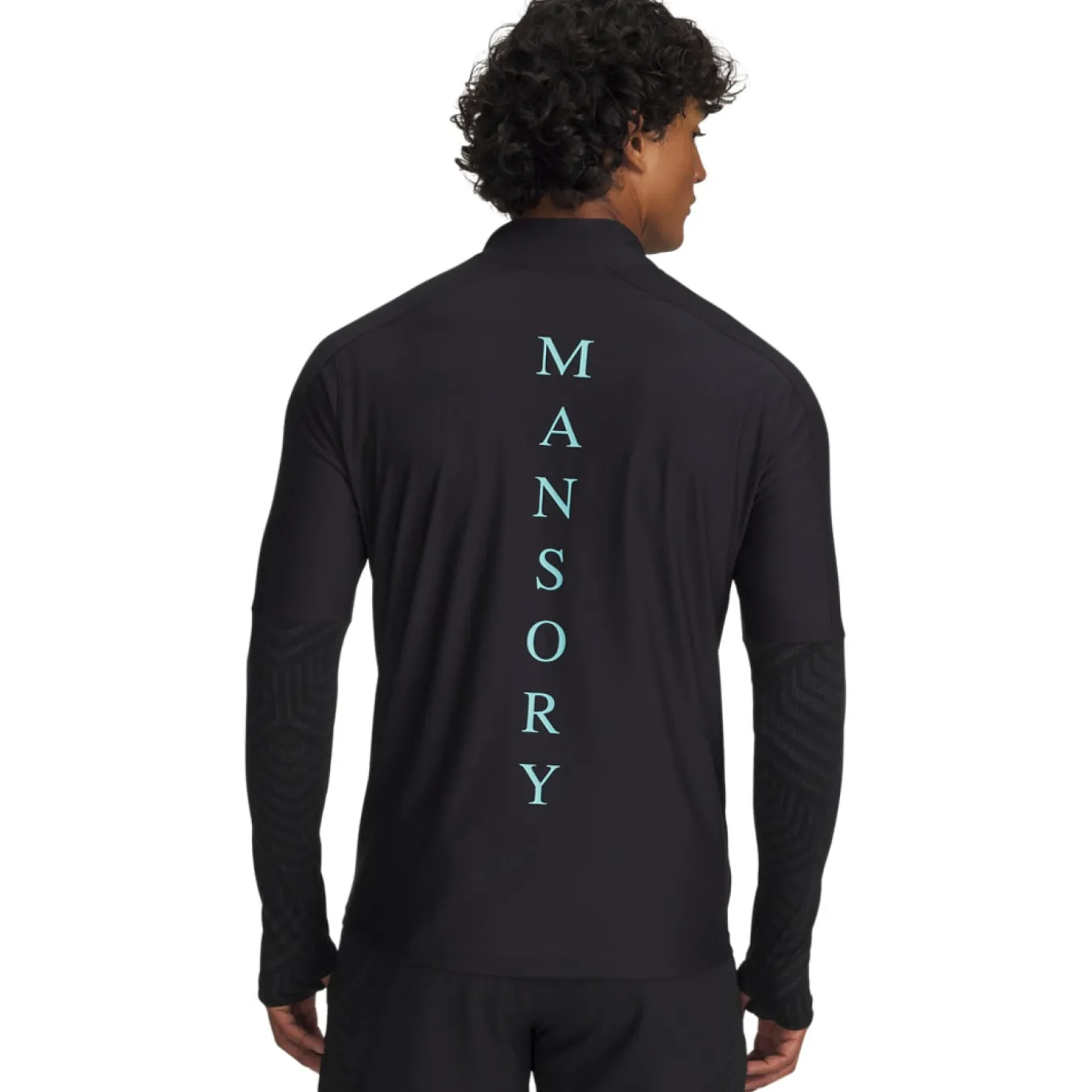 Under Armour x Mansory Challenger Trainingstrui 1/4-Zip Zwart Turquoise