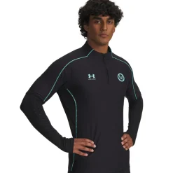 Under Armour x Mansory Challenger Trainingstrui 1/4-Zip Zwart Turquoise