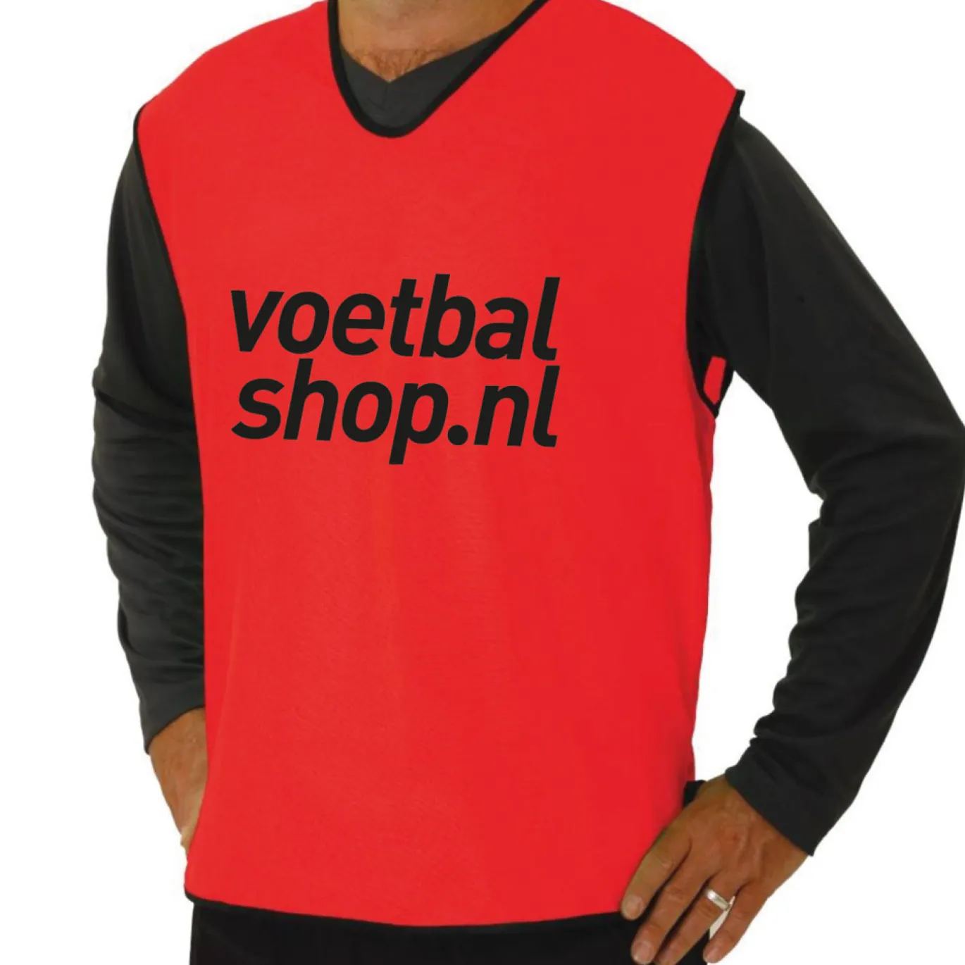 Voetbalshop.nl Trainingshesje Basic Mini Rood